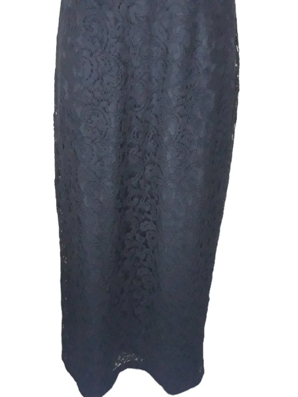 J. Crew Black Lace Maxi Dress Wedding Party Black Tie
